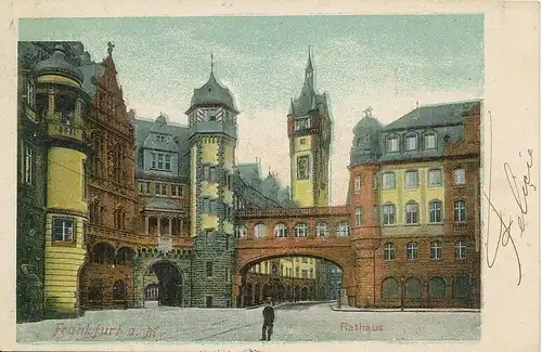 Frankfurt a.M. Rathaus gl1904 132.307