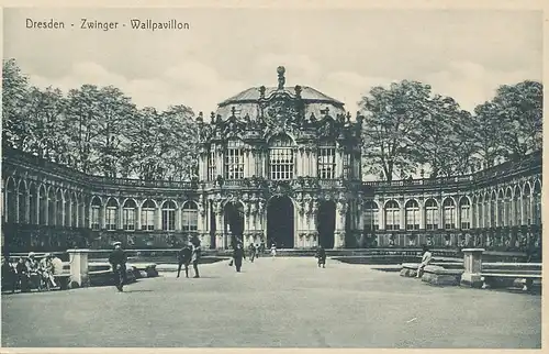 Dresden Zwinger Wallpavillon ngl 114.291