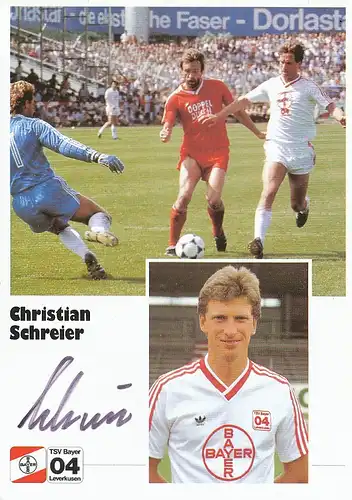 Fußball: Bayer 04 Leverkusen Christ. Schreier 112.449