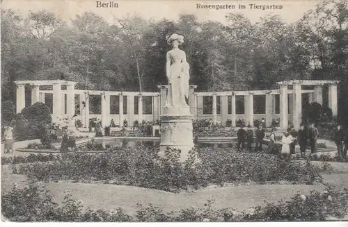 Berlin Tiergarten Rosengarten Kaiserin feldpgl1916 B5285