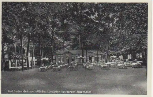 Bad Suderode Restaurant Felsenkeller ngl 91.867