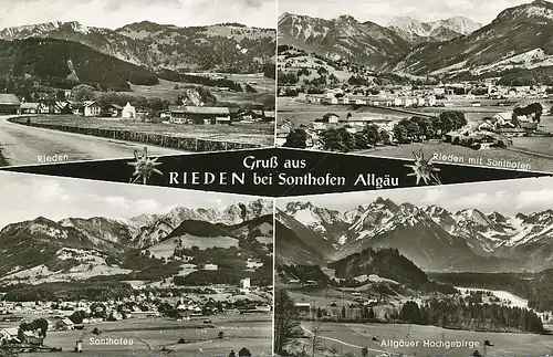 Gruß aus Rieden bei Sonthofen ngl 123.260