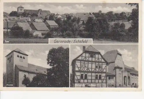 Gernrode/Eichsfeld Gemeinde-Gasthaus gl1951 91.891