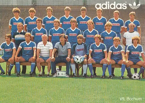 Fußball: VfL Bochum Mannschaft Werbekarte 111.997
