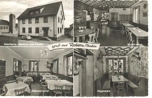 Robern i. Odw. Gasthaus zum Löwen gl1961 4.787