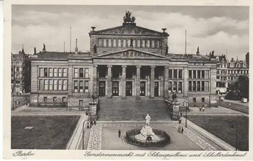 Berlin Gendarmenm.Schauspielhaus Schiller ngl B4860