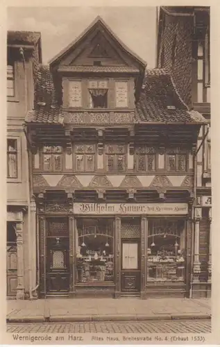 Wernigerode Altes Haus Breitestraße Nr.4 ngl 91.081