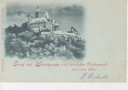 Wernigerode Schloss gl1897 91.112