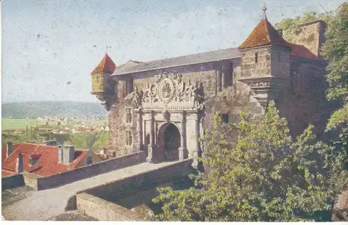 Tübingen a.N. Schloßportal feldpgl1916 B6170