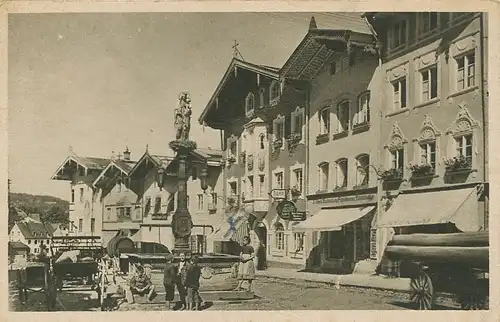 Bad Tölz Marienbrunnen Untere Marktstraße ngl 119.279