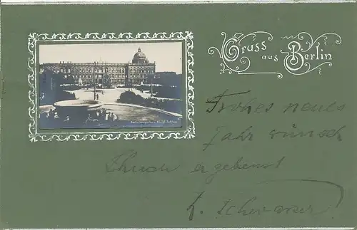 Berlin Lustgarten und Schloss gl1900 117.669