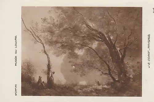 J.B.COROT Paysage ngl B9470