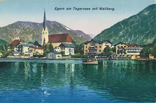 Egern/Tegernsee Panorama mit Wallberg ngl 119.366