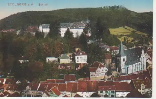 Stolberg i.H. Panorama und Schloss ngl 92.210
