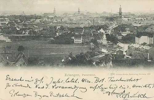 Erlangen Stadtpanorama gl1900 120.916