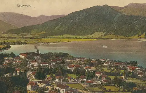 Tegernsee Panorama gl1917 119.401