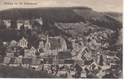 Stolberg i.H. Panorama von der Lutherbuche ngl 92.220