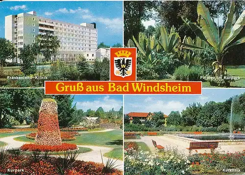 Bad Windsheim Frankenland-Klinik Kurpark ngl 120.928