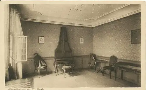 Frankfurt a.M. Goethehaus Musikzimmer ngl 132.108