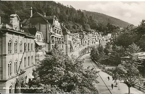 Bad Wildbad Olgastraße gl1956 133.635