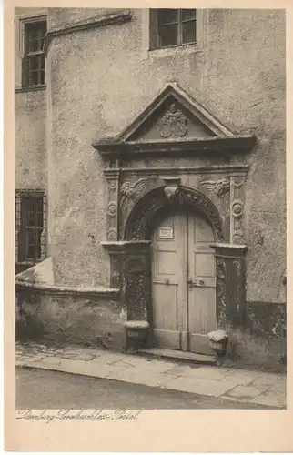 Dornburg/Saale Goetheschloß-Portal ngl B4356