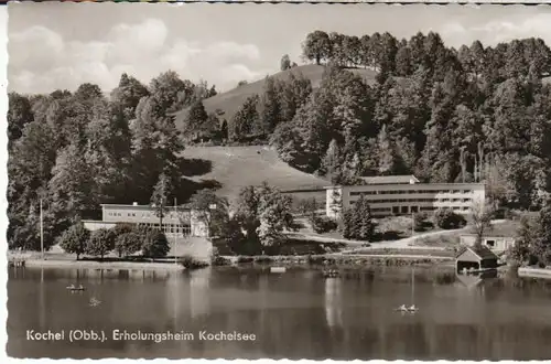 Kochel/Obb. Erholungsheim am Kochelsee gl1962 B4155
