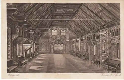 Eisenach Wartburg Bankett-Saal ngl B4366