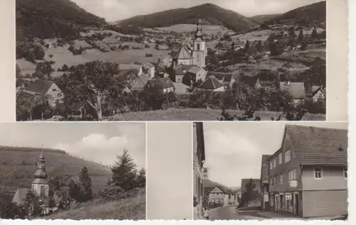 Unter-Schönmattenwag Kirche Straße Totale gl1958 93.088