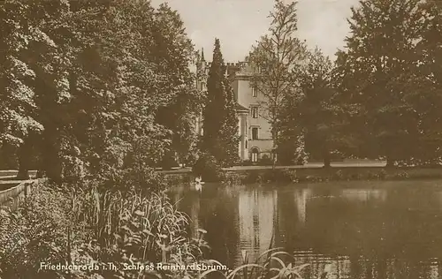 Friedrichroda Schloss Reinhardsbrunn gl1929 118.023