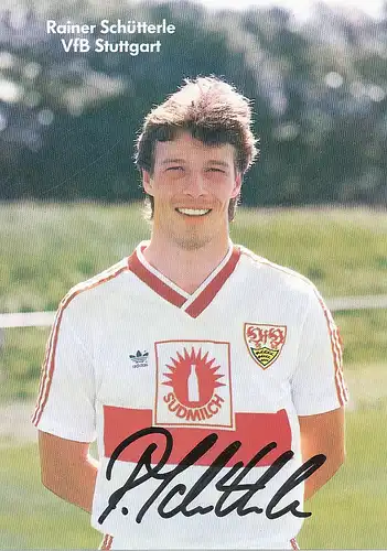 Fußball: VfB Stuttgart Rainer Schütterle 112.686