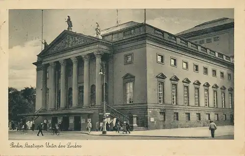 Berlin Staatsoper Unter den Linden gl1938 117.554