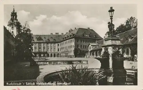 Rudolstadt Schloss Heidecksburg Schlosshof ngl 118.053