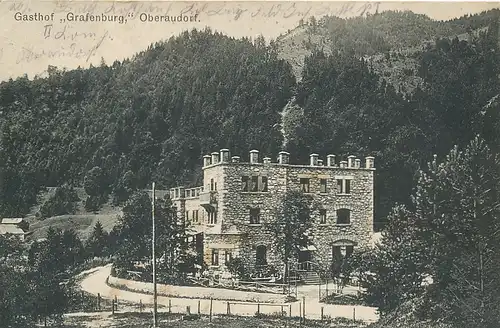 Oberaudorf Gasthof Grafenburg feldpgl1915 119.631