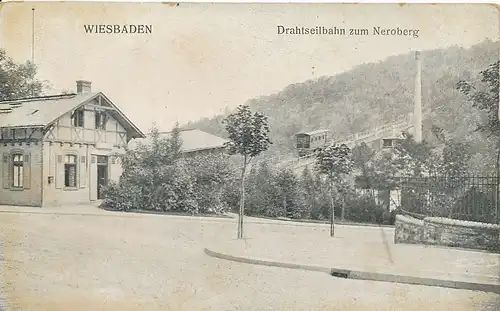 Wiesbaden Drahtseilbahn zum Neroberg ngl 130.240