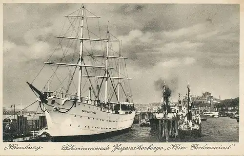 Hamburg Jugendherberge "Hein Godenwind" ngl 118.276