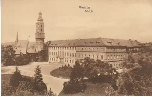 Weimar Das Schloß ngl B4402