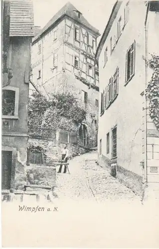 Wimpfen a.Neckar Straßenbild ngl B5966