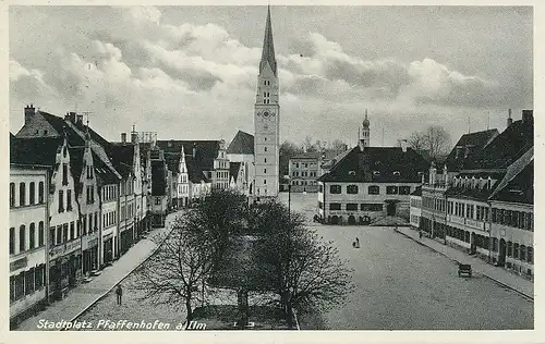 Pfaffenhofen Stadtplatz bahnpgl1935 119.838