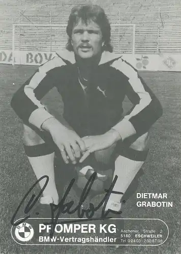 Fußball: Dietmar Grabotin 112.960