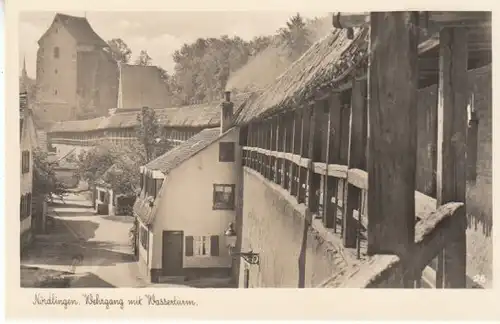 Nördlingen Wehrgang mit Wasserturm ngl B5601