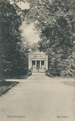 Berlin-Charlottenburg Mausoleum ngl 117.146
