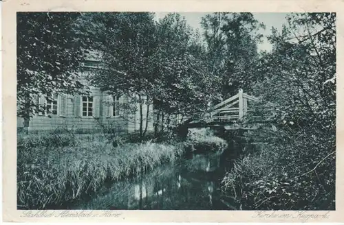 Alexisbad/Harz Kirche im Kurpark gl1926 B4541