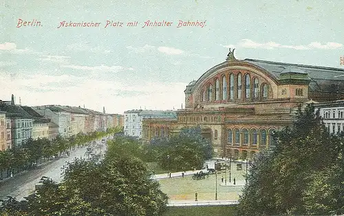 Berlin Askanischer Platz Anhalter Bahnhof ngl 117.220