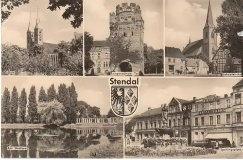 Stendal Mehrbildkarte gl1964 B6439