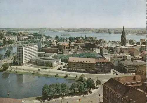 Kiel Blick vom Rathausturm gl1956 118.337