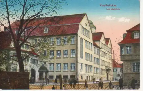 Zweibrücken Ludwigschule glca.1915 93.504