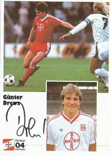 Fußball: Bayer 04 Leverkusen Günter Drews 112.435