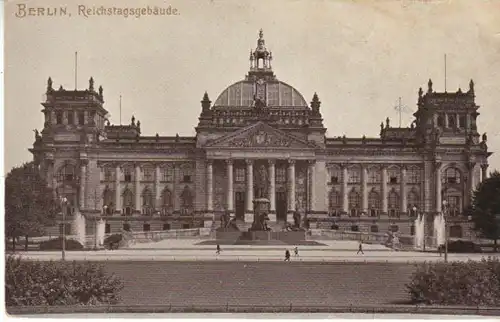 Berlin Reichstagsgebäude gl1908 B4846