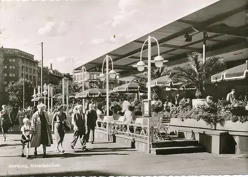 Hamburg Alsterpavillon gl1958 118.287