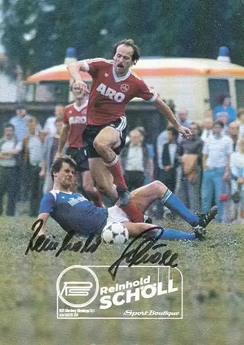 Fußball: 1.FC Nürnberg Reinhold Schöll 112.566